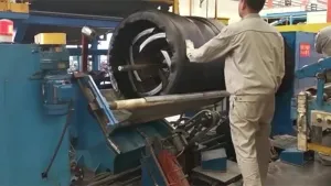 Станок для двух стадийной сборки сельскохозяйственных покрышек