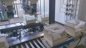 Установка микродозирования компонентов с автоматизированным управлением