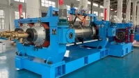 Открытая вальцевая смесительная машина